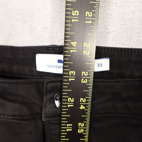 Vineyard‎ Vines High Rise Skinny Black Jeans Women's Size 33 - Picture 5 of 13